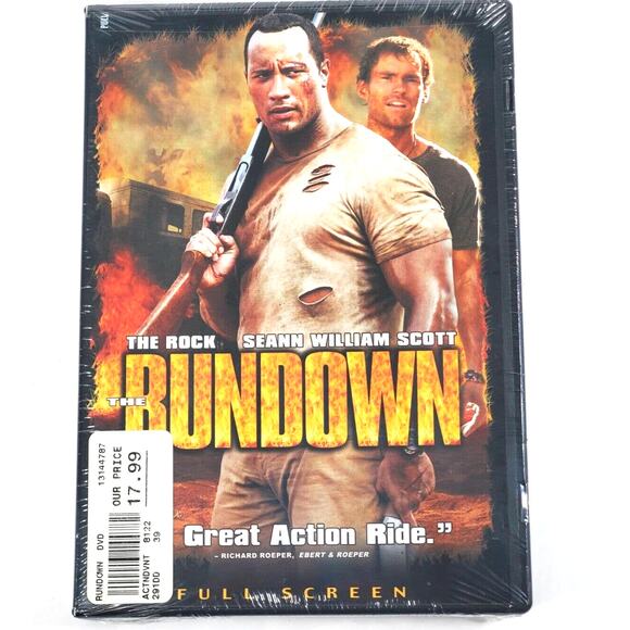 The Rundown (DVD, 2004, Full Screen Edition) The Rock Brand New - Picture 1 of 7